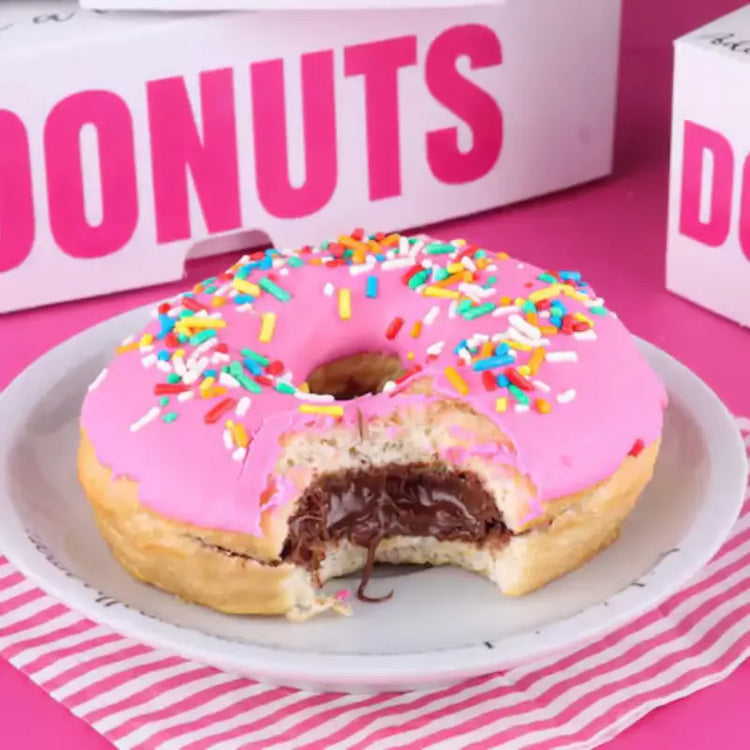 Donuts Homer com Nutella - O Tal do Donut®